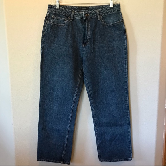 Van Heusen Classic Fit Blue Jeans Size 34 x 32 - Picture 2 of 12